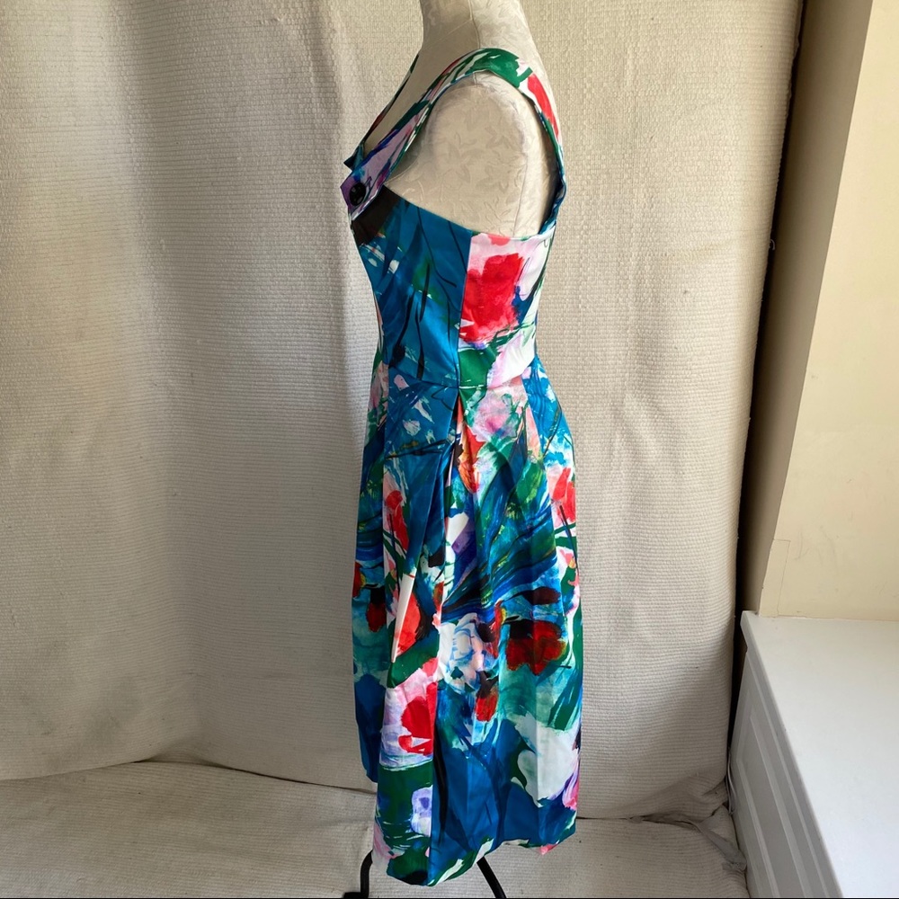 ASOS M Closet London Bold Color Artist Print Dress - Picture 6 of 8